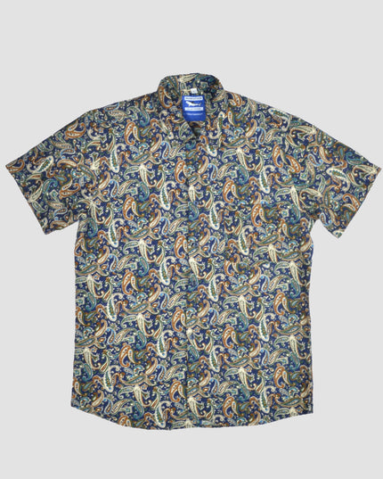 Vintage Bandana Button-Up Shirt - Holiday Collection