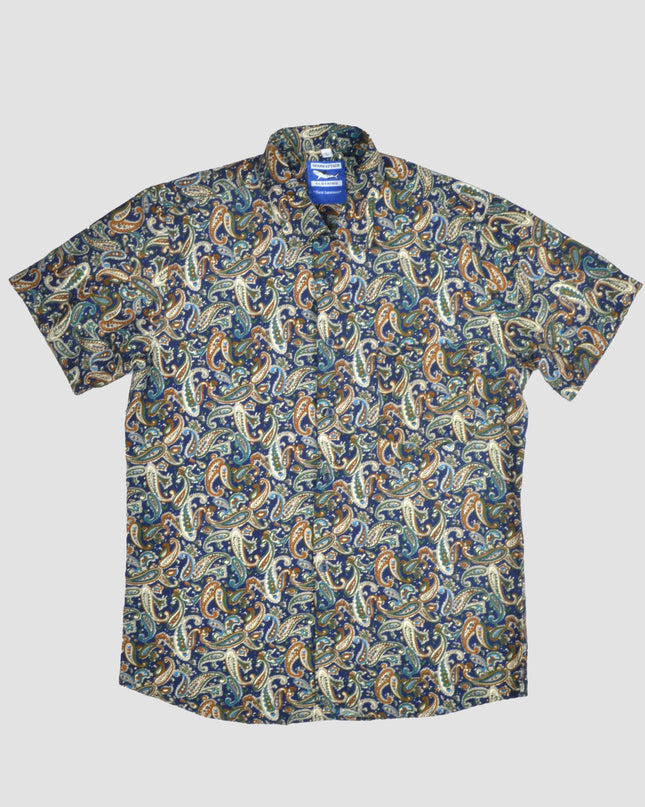 Vintage Bandana Button-Up Shirt - Holiday Collection