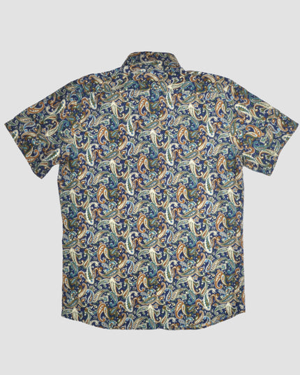 Vintage Bandana Button-Up Shirt - Holiday Collection