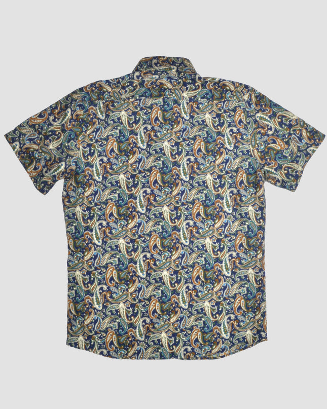 Vintage Bandana Button-Up Shirt - Holiday Collection