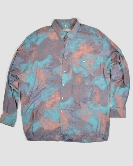 Vintage Shirt - Pastel Clouds Design