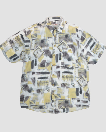 Gray and Yellow Vintage Shirt