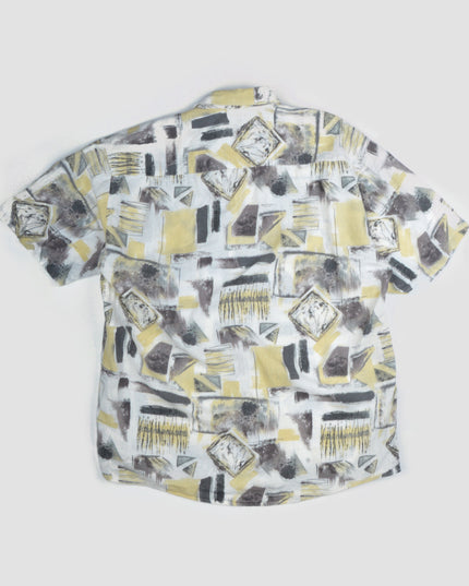 Gray and Yellow Vintage Shirt