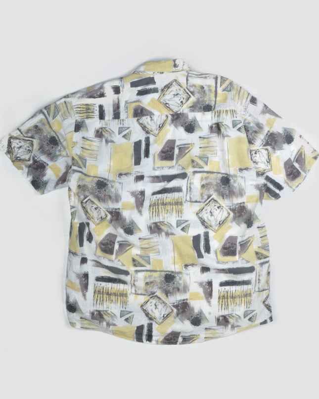 Gray and Yellow Vintage Shirt