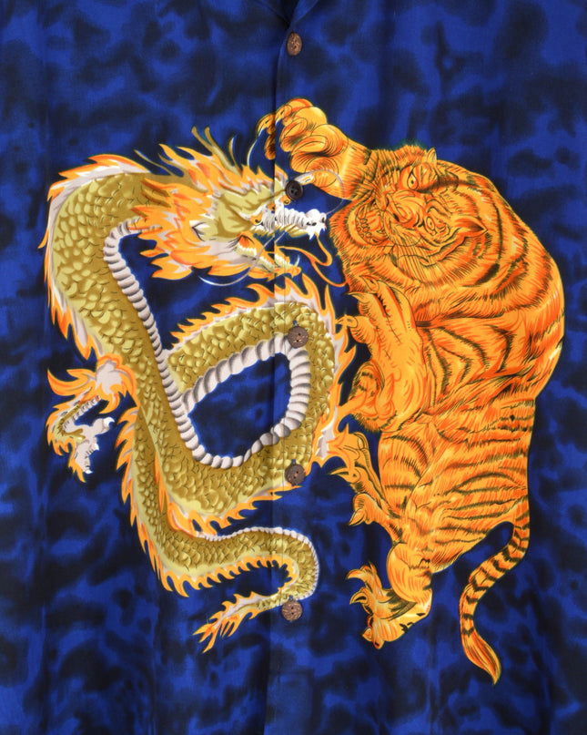 Vintage Tiger and Dragon Shirt