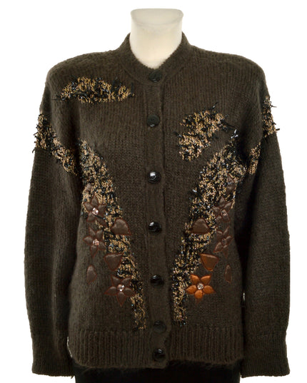 Vintage Brown Cardigan