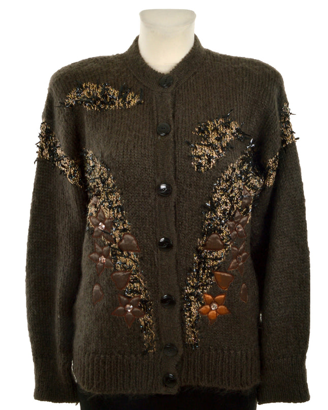 Vintage Brown Cardigan