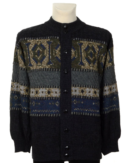 Gray Limited Edition Christmas Cardigan for Men