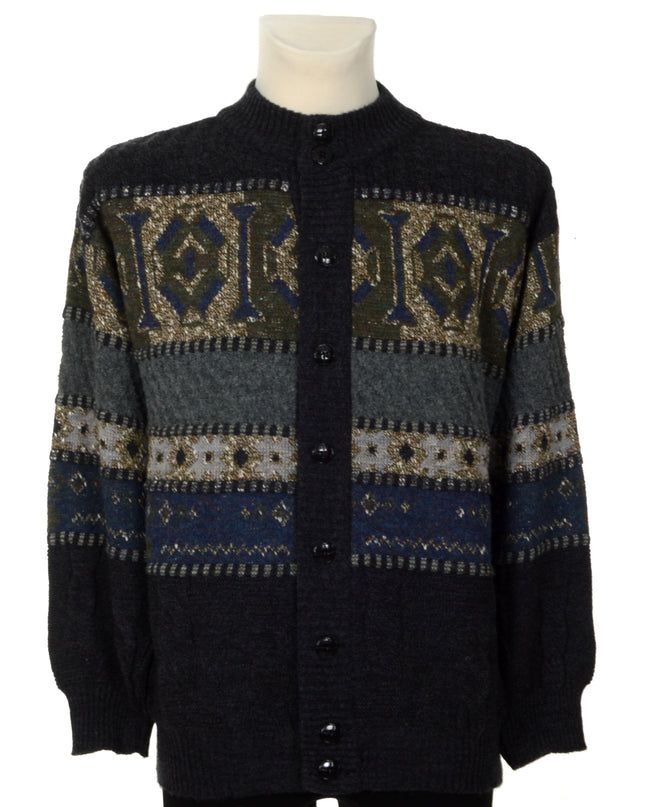 Gray Limited Edition Christmas Cardigan for Men