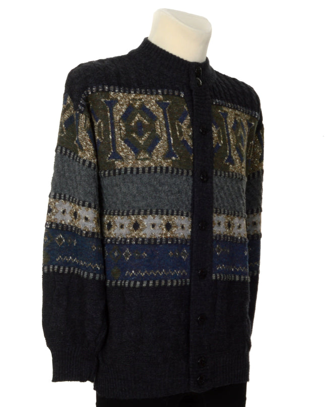 Gray Limited Edition Christmas Cardigan for Men