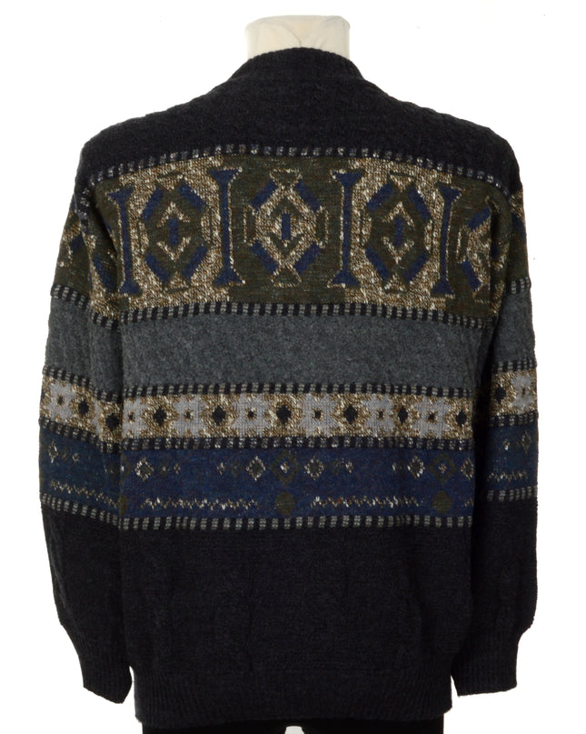 Gray Limited Edition Christmas Cardigan for Men