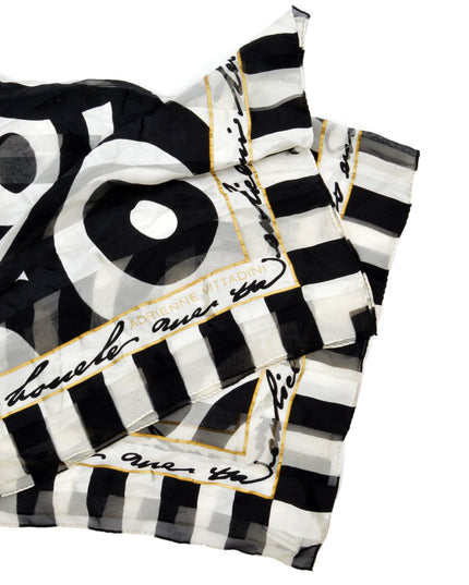 Vintage Scarf - Adrienne Vittadini