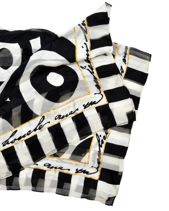 Vintage Scarf - Adrienne Vittadini