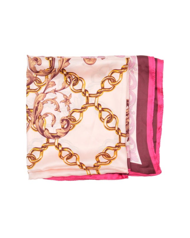 Vintage Scarf - Chain Pink