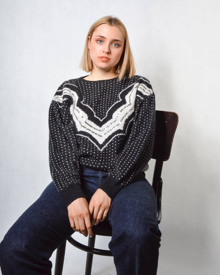 Striped Sequin Limited Edition Christmas Sweater