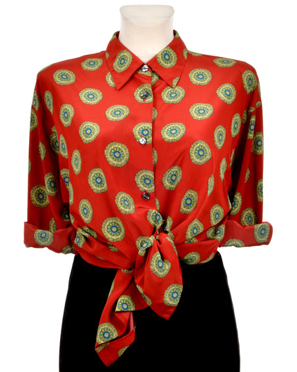 Vintage Mandala Blouse