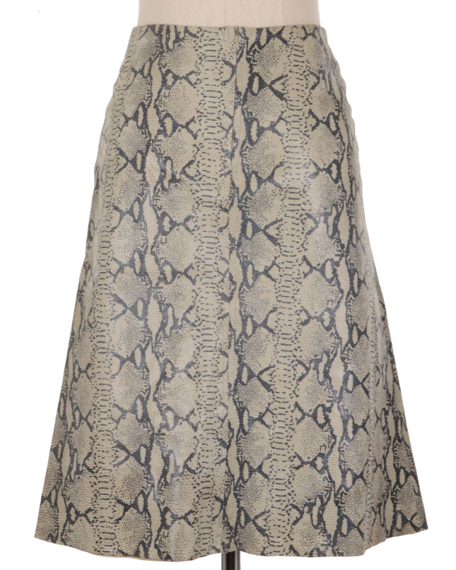 Leather Vintage Skirt