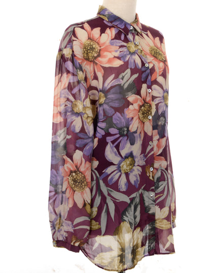 Vintage Blouse - Echinacea