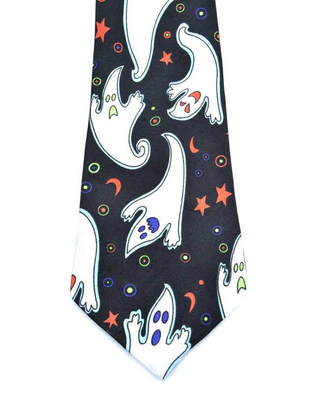 Vintage Tie - Ghost Christmas