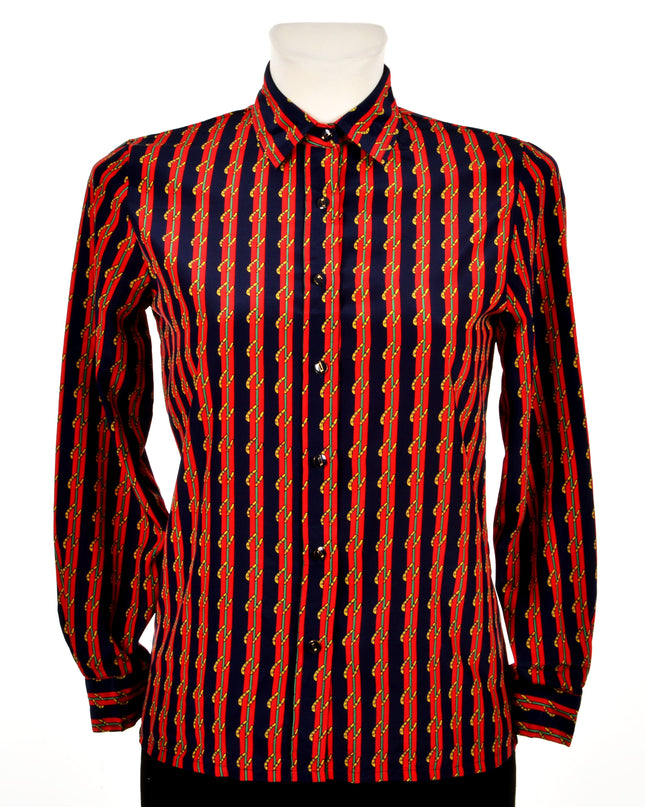 Vintage Horseshoe Blouse