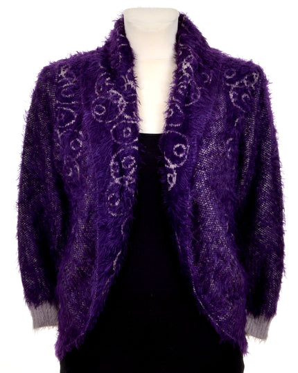 Purple Limited Edition Christmas Cardigan