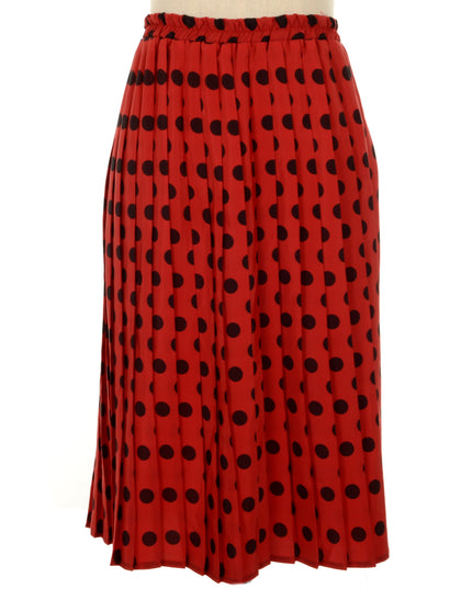 Red Polka Dot Vintage Skirt