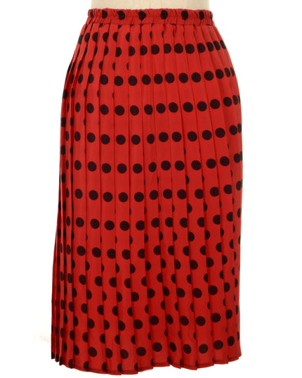 Red Polka Dot Vintage Skirt