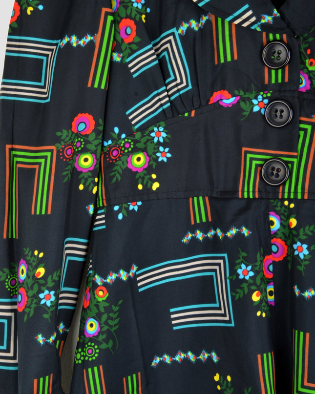 Lines Vintage Dress