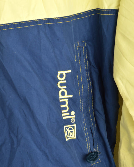 Budmil Blue-Yellow Vintage Hoodie