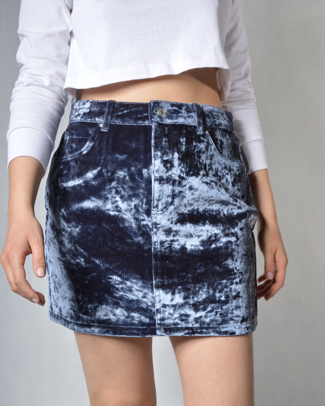 Vintage Mini Skirt - Velvet