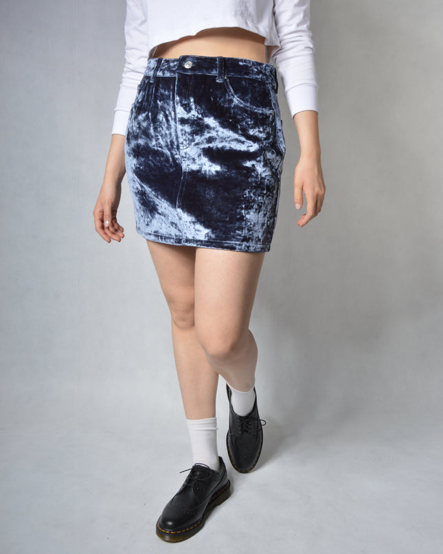 Vintage Mini Skirt - Velvet