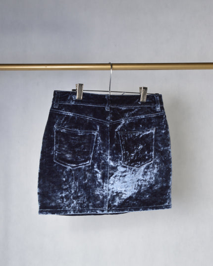 Vintage Mini Skirt - Velvet