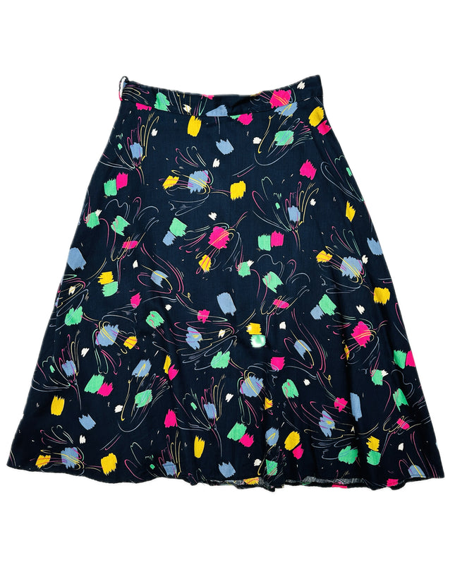Vintage Skirt - Paint Splash | Handle: vintage-skirt-painted