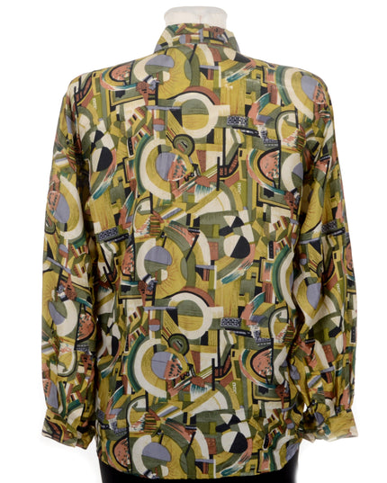 Vintage Greenery Blouse