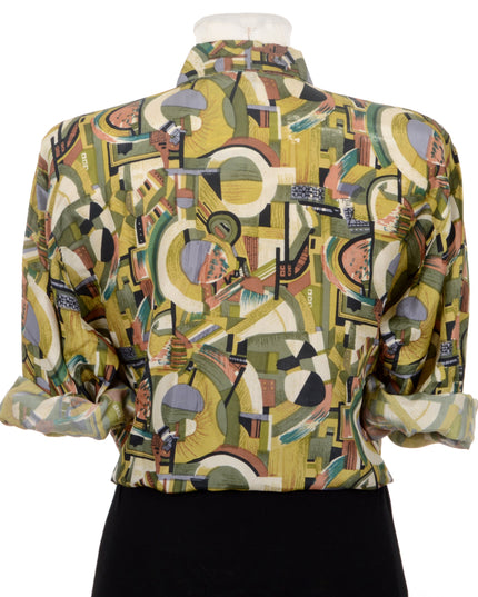 Vintage Greenery Blouse