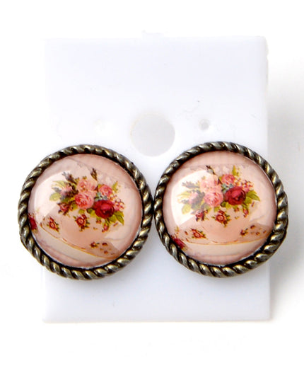 Bouquet Themed Earrings