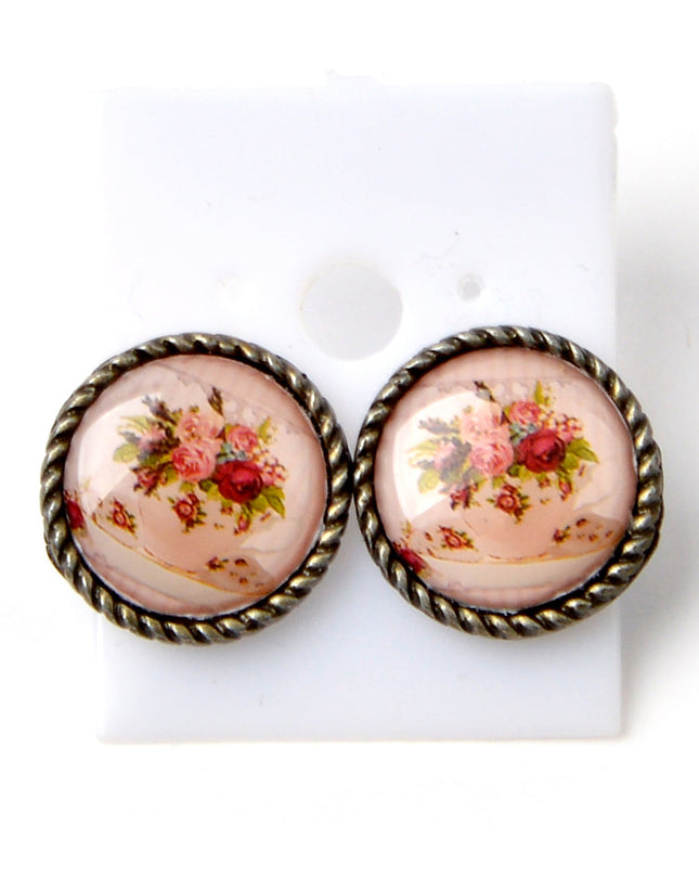 Bouquet Themed Earrings