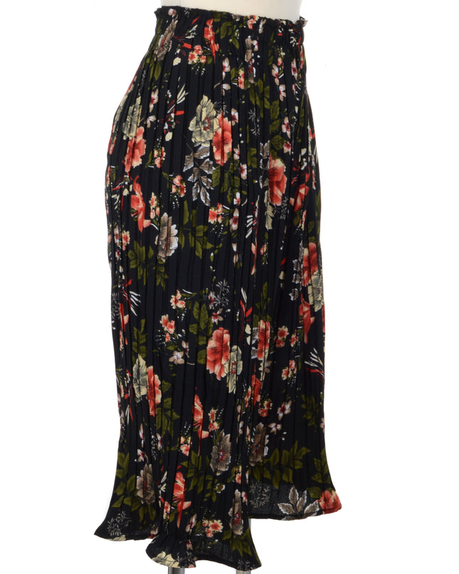 Creased Pants - Floral | Loungewear