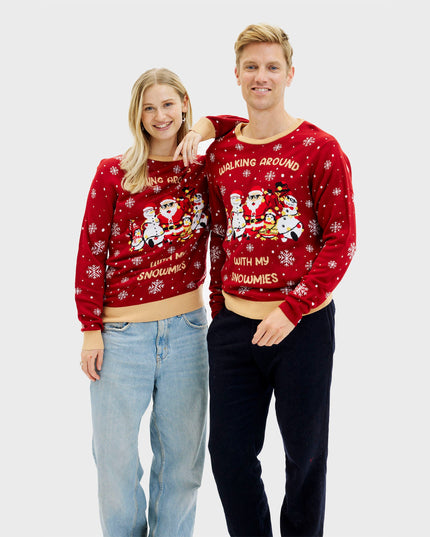 Women's Walking Around With My Snowmies Sweater
