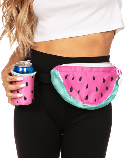 Watermelon 3D Fanny Pack with Drink Holder