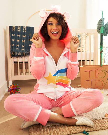 Women's 80's Cartoon Bear Costume