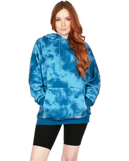 Women's Deep Blue Fleece Hoodie