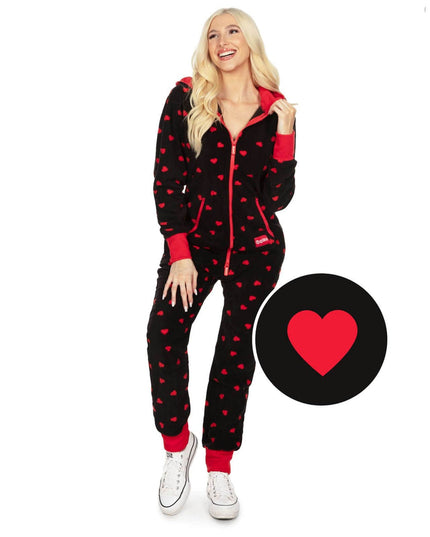 Women's Hearts on Fire Jumpsuit
