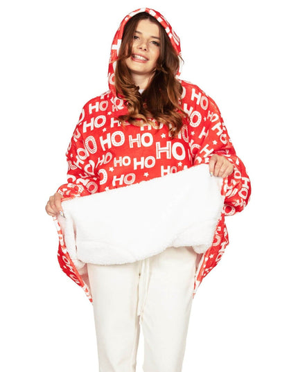 Ho Ho Ho Blanket Hoodie