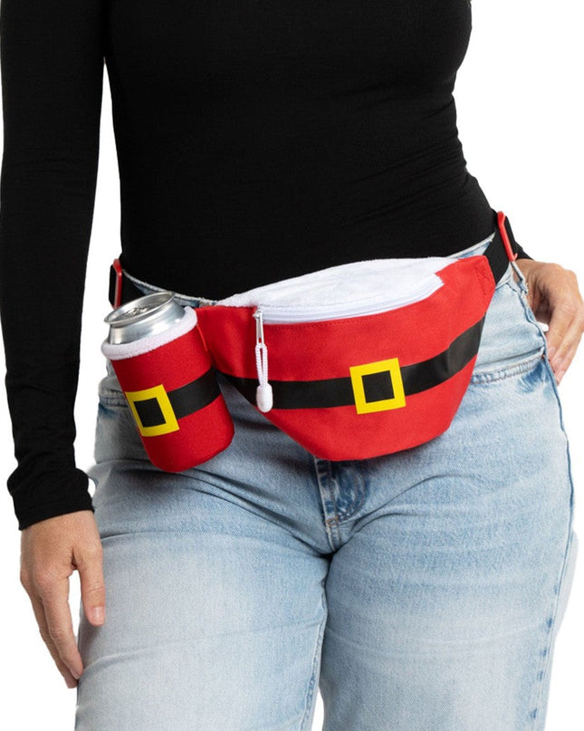 Santa Claus Fanny Pack with Drink Holder