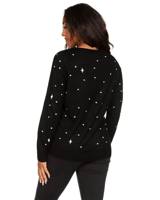 Women's Santa Unicorn Ugly Christmas Sweater