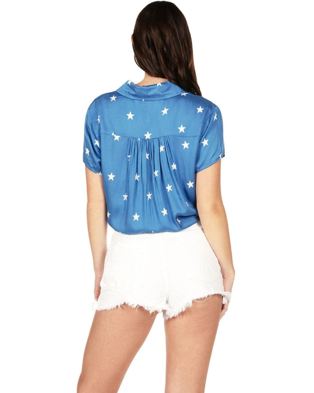 Women's Old Glory Button Down Shirt