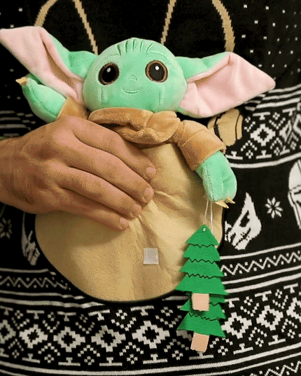 Star Wars Baby Yoda Ugly Christmas Sweater