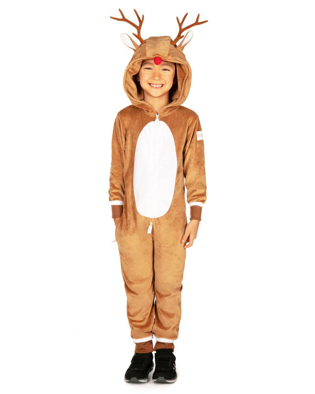 Boy's Rudolph Jumpsuit