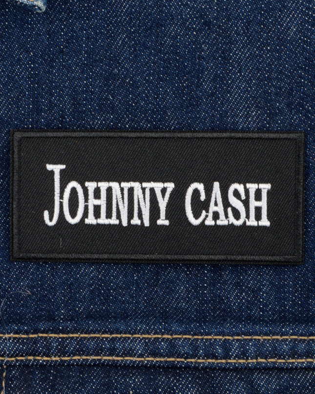 Johnny Cash II Iron-On Patch